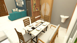 Stylish modular kitchen interior design in Pondicherry