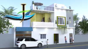 Pondicherry House Elevation Ideas