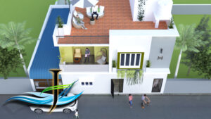 Pondicherry House Elevation Ideas