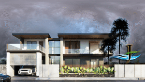 Residential home construction in Pondicherry by Jack N Jill Architecture